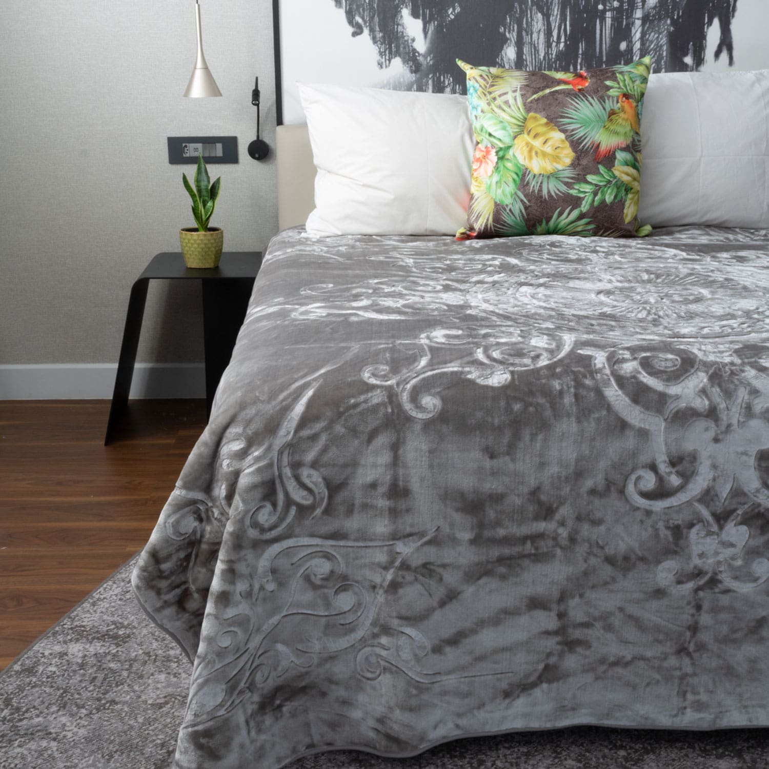 Grey Mink Blanket Grey Mink Blanket